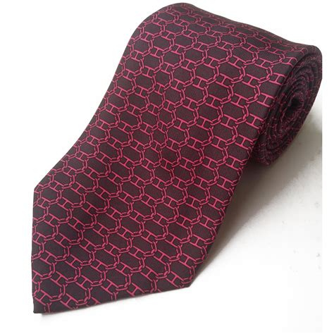 hermes pink tie|hermes men's neckties.